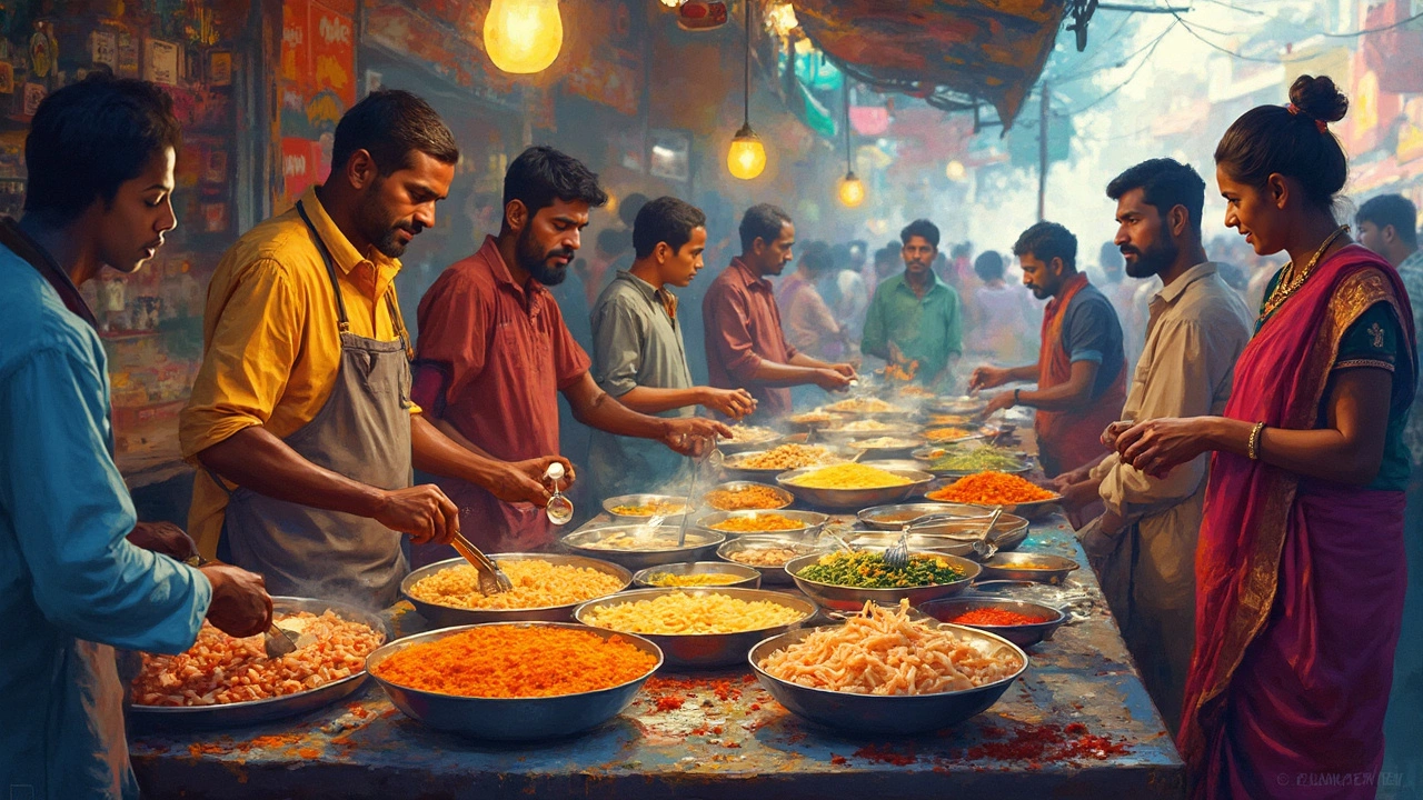 Why Indian Street Food Vendors Prefer Hands