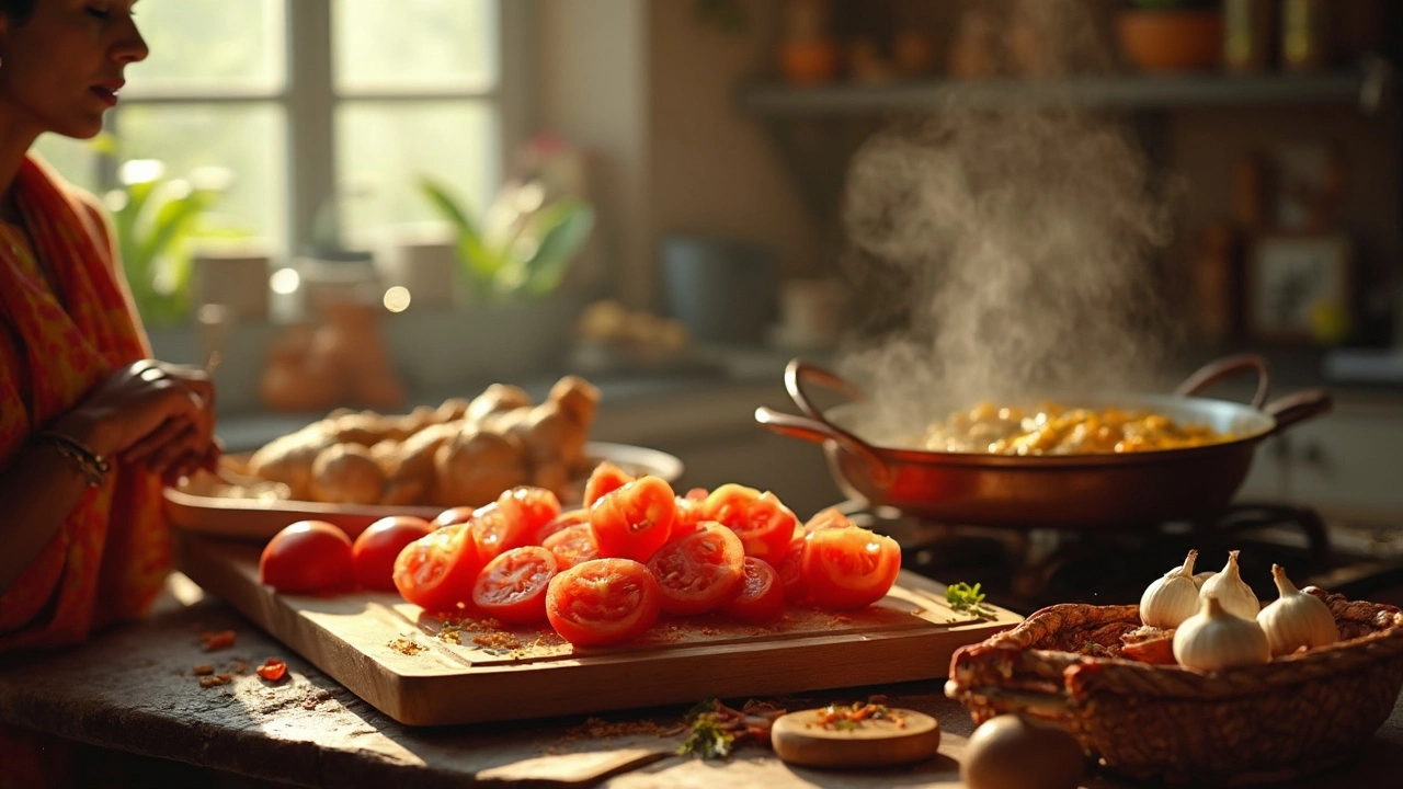 When to Add Chopped Tomatoes to Curry: Chicken Curry Guide