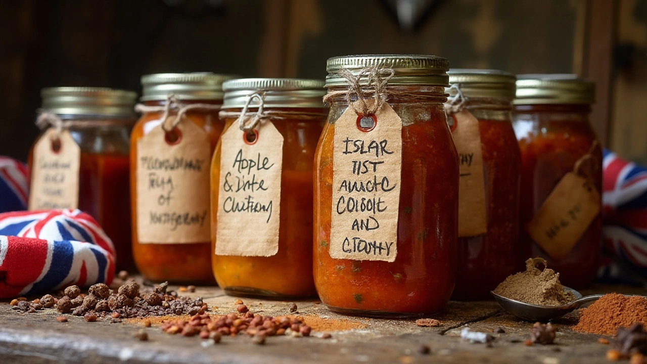 Serving and Enjoying British Chutney