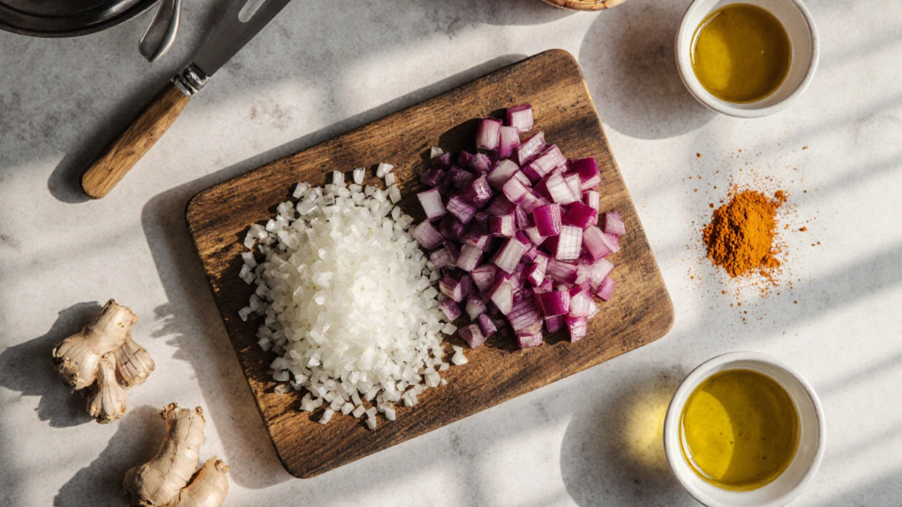 Red or White Onions in Curry? Which One Works Best for Chicken Curry